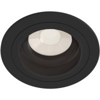 Встраиваемый светильник Maytoni DL025-2-01B Atom под лампу 1xGU10 50W