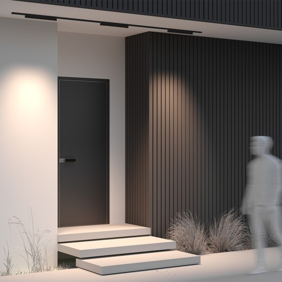 Уличный трековый светильник Maytoni Points Exility IP 3000К 24Вт 36° O-TR02-2-S-24WB3K Уличный трековый светильник Maytoni Points Exility IP 3000К 24Вт 36° O-TR02-2-S-24WB3K