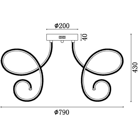 Потолочный светильник Freya FR6044CL-L114W