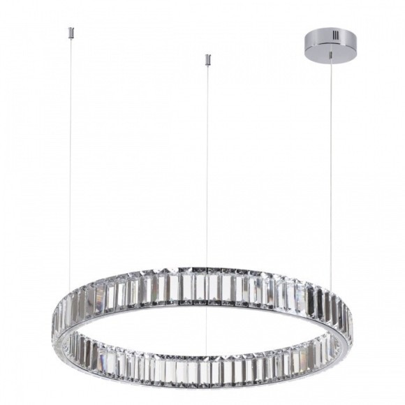 Люстра подвесная кольцевая хрустальная Odeon Light LED 36W 4000K 4280Лм VEKIA 4930/36L