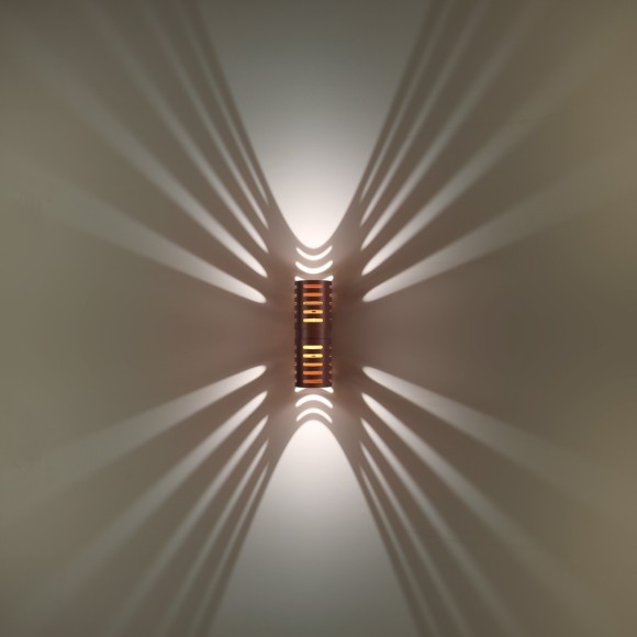 Светильник ландшафтный настенный IP65 LED 2*5W 3000К NOVOTECH NETZ 359539 