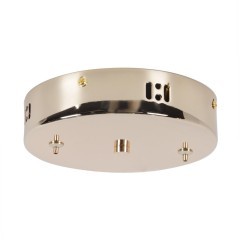 4591-180-2GD, потолочная чаша, D180xH40, цвет золотой