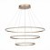 ST604.243.114 Светильник подвесной ST-Luce Золотистый/Белый LED 1*114W 4000K Подвесные светильники