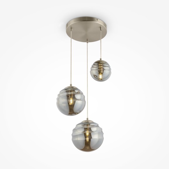 Подвесной светильник с 3 лампами Maytoni P074PL-03N Vinare под лампы 3xE14 40W