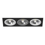 Встраиваемый светильник Lightstar i837060906 Intero 111 под лампы 3xGU10 150W Встраиваемый светильник Lightstar i837060906 Intero 111 под лампы 3xGU10 150W