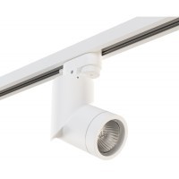 Однофазный двужильный трековый светильник Lightstar A1T051016 Illumo F под сменную лампу GU10