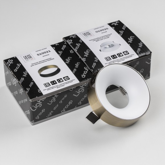 Встраиваемый светильник Lightstar L01002021 Levigo под лампу 1xGU10 50W