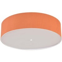 8329/5 MODERNI LN26 184 кирпичный/белый, металл/текстиль/пластик Потолочный светильник E27 5*60W 220V GOFERA