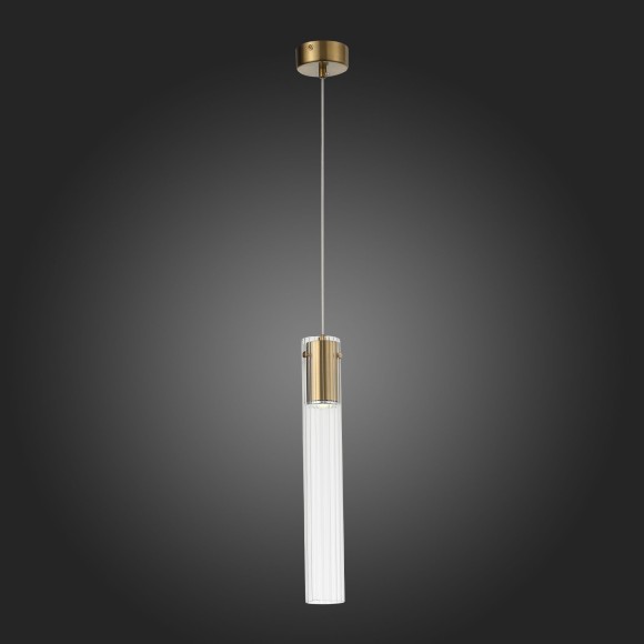 SL1229.303.01 Подвес ST-Luce Латунь/Прозрачный GU10 1*5W TERNI SL1229.303.01 Подвес ST-Luce Латунь/Прозрачный GU10 1*5W TERNI