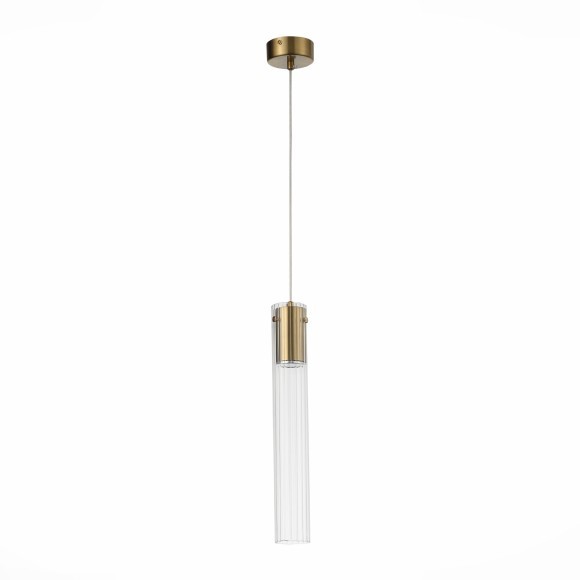 SL1229.303.01 Подвес ST-Luce Латунь/Прозрачный GU10 1*5W TERNI SL1229.303.01 Подвес ST-Luce Латунь/Прозрачный GU10 1*5W TERNI