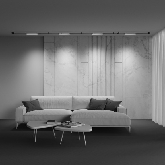 Светильник светодиодный на текстильный шинопровод Maytoni Parity TR128B-12W4K-M-W 1115лм 12Вт CRI90 Светильник светодиодный на текстильный шинопровод Maytoni Parity TR128B-12W4K-M-W 1115лм 12Вт CRI90