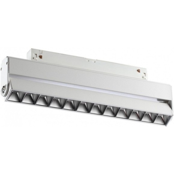 358542 Трековый светодиодный светильник Novotech Flum CRI90+ 4000К 960Лм 38° 12W