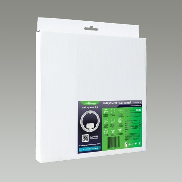 Модуль LED 30Вт без ДУ (NEW) 4000K D235 Novotech 357752 Модуль LED 30Вт без ДУ (NEW) 4000K D235 Novotech 357752