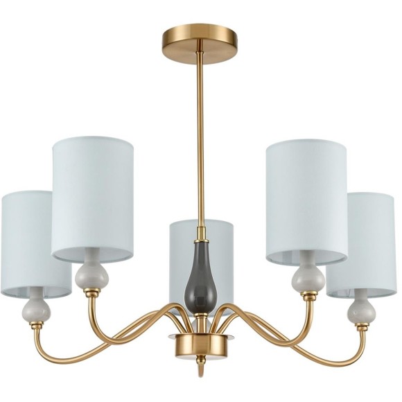 6590/5 CLASSI LN24 латунь/мятный зеленый, металл, керамика/текстиль Люстра подвесная E14 5*40W 220V ANRI 6590/5 CLASSI LN24 латунь/мятный зеленый, металл, керамика/текстиль Люстра подвесная E14 5*40W 220V ANRI