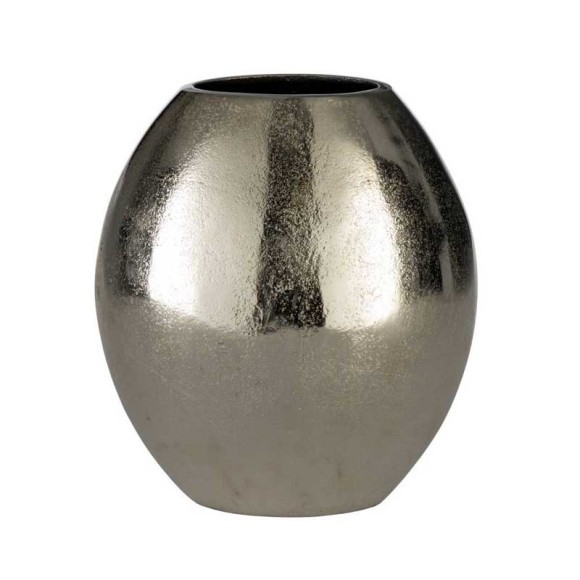 421286 ABUCAY Ваза декоративная L225, B120, H250, алюминий, никель, металл 421286 ABUCAY Ваза декоративная L225, B120, H250, алюминий, никель, металл