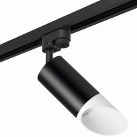 Однофазный двужильный трековый светильник Lightstar R1T43736 Rullo под сменную лампу GU10