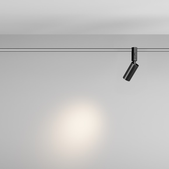 Светильник на гибкий шинопровод Maytoni Flexity TR201-1-5W3K-M-B 3000K 400лм 5Вт