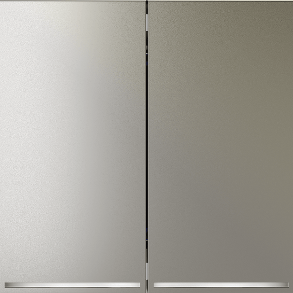 Проходной переключатель встраиваемый VOLTUM S70 двухклавишный с подсветкой 10А, (шелк)