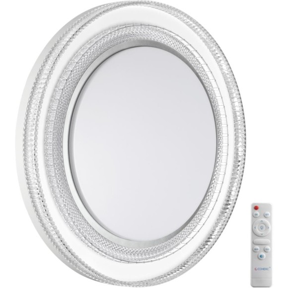 Светильник LED 70Вт 3000-6000K D490 IP43 пульт ДУ Sonex SUZY SILVER 7642/EL