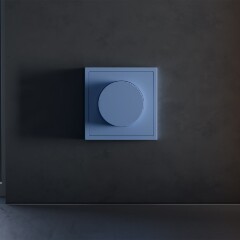 Накладка для светорегулятора поворотно-нажимного, S70 (деним)