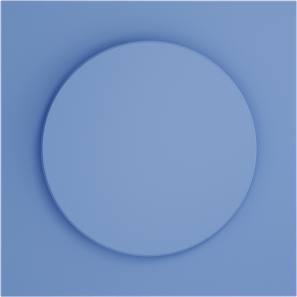 Накладка для светорегулятора поворотно-нажимного, S70 (деним)