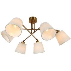 Люстра потолочная Lussole LSP-8191 PINAL IP21 под лампы 6xE14 240W Люстра потолочная Lussole LSP-8191 PINAL IP21 под лампы 6xE14 240W