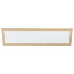 99473 PIGLIONASS PIGLIONASSO Светодиодный потолочный светильник LED, 32Вт, 4700Лм, 4000К, L1245, B345, H55, сталь/пластик/дерево 99473 PIGLIONASS PIGLIONASSO Светодиодный потолочный светильник LED, 32Вт, 4700Лм, 4000К, L1245, B345, H55, сталь/пластик/дерево