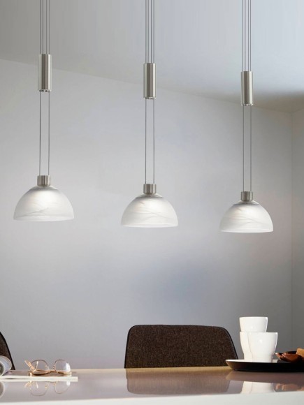 93468 MONTEFIO Подвесной светодиодный светильник с регулировкой высоты, 18Вт, 1Лм, 3000К