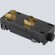 Crystal Lux CLT 0.205 03 BL 1408/116 Прямой черный соединитель питания для треков (шинопроводов) серии SPACE 220V