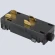Crystal Lux CLT 0.205 03 BL 1408/116 Прямой черный соединитель питания для треков (шинопроводов) серии SPACE 220V