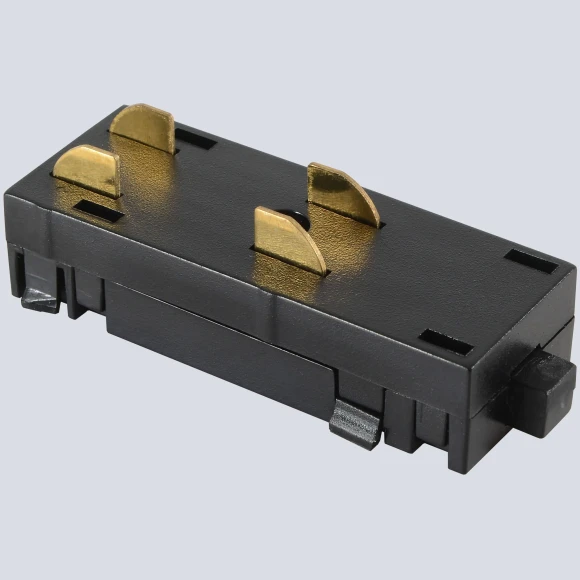 Crystal Lux CLT 0.205 03 BL 1408/116 Прямой черный соединитель питания для треков (шинопроводов) серии SPACE 220V