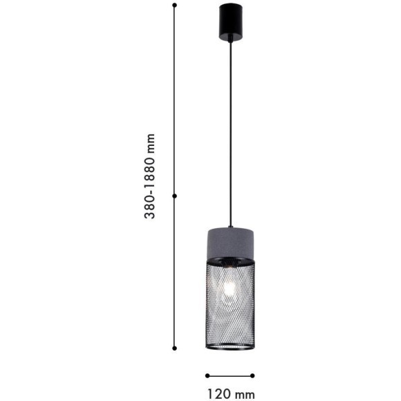 Подвесной светильник Cementita 4273-1P Подвесной светильник Cementita 4273-1P