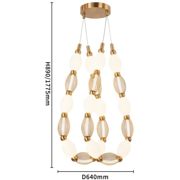 Подвесной светильник Perler 4559-2PC Подвесной светильник Perler 4559-2PC