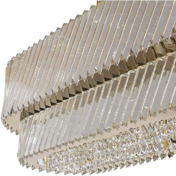 SL6138.303.14 Светильник подвесной ST-Luce латунь/прозрачный E14 14*40W RITZ