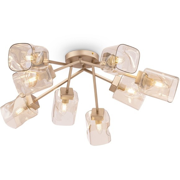 Люстра потолочная Freya FR5095CL-08G Isabella под лампы 8xE14 40W