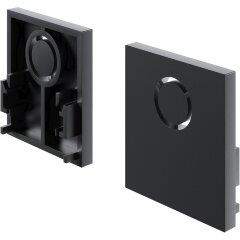 Комплект из 2 боковых заглушек для накладного низкопрофильного шинопровода TRAM034EC-41B Комплект из 2 боковых заглушек для накладного низкопрофильного шинопровода TRAM034EC-41B