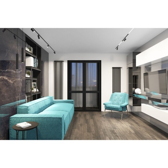 DK8010-BK Трековый магнитный светодиодный SMART (TUYA, Алиса, Wi-Fi, пам. настроек) светильник Denkirs SMART 220V CRI90+ 3000-6000К 780Лм 24° 9Вт