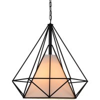 SL233.443.01 Светильник подвесной ST-Luce Черный/Черный, Белый E27 1*60W PALIEDRO