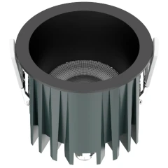 Favourite Notio 4821-1C Черный круглый встраиваемый светодиодный светильник-спот downlight диаметром 103 мм, металл, стекло LED 20Вт 4000K 2038Лм CRI90 36° IP54 220В Favourite Notio 4821-1C Черный круглый встраиваемый светодиодный светильник-спот downlight диаметром 103 мм, металл, стекло LED 20Вт 4000K 2038Лм CRI90 36° IP54 220В