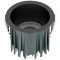Favourite Notio 4821-1C Черный круглый встраиваемый светодиодный светильник-спот downlight диаметром 103 мм, металл, стекло LED 20Вт 4000K 2038Лм CRI90 36° IP54 220В