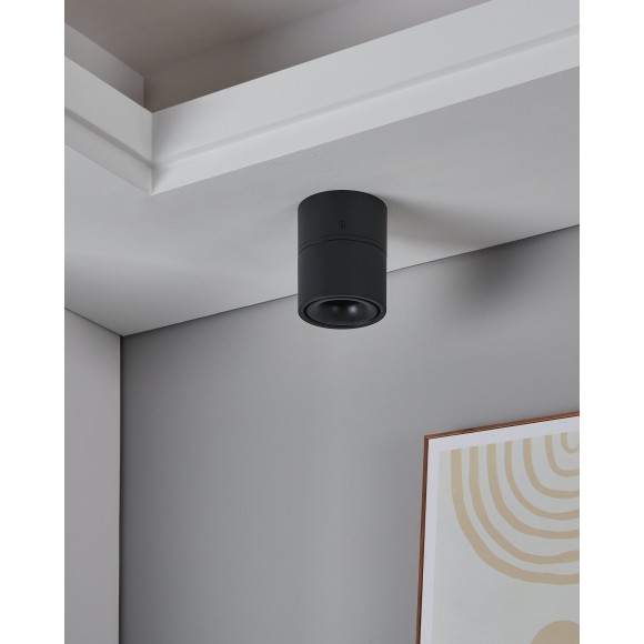 901044 EGLO BOHOYO (Бохойо) поворотный LED-спот, накладной и встраиваемый, 8 Вт, 1000 лм, 3000 K, черный