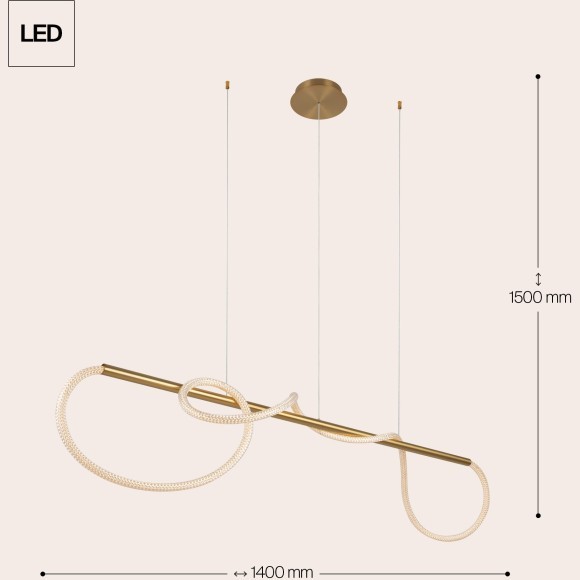 Подвесной светильник Maytoni MOD166PL-L30G3K
