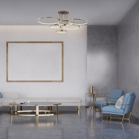 Люстра потолочная Lumion 5283/99CL URSULA светодиодная LED 156W Люстра потолочная Lumion 5283/99CL URSULA светодиодная LED 156W