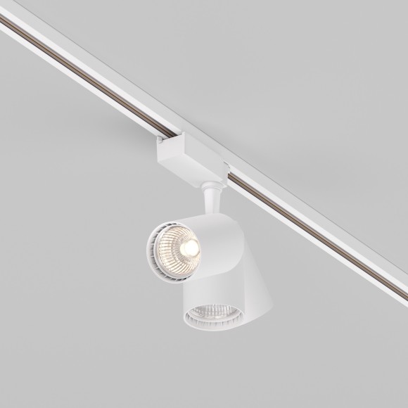 Однофазный двужильный светодиодный трековый светильник Maytoni Unity TR003-1-10W3K-W-W Vuoro 3000К 824Лм CRI90+ 60° 10Вт
