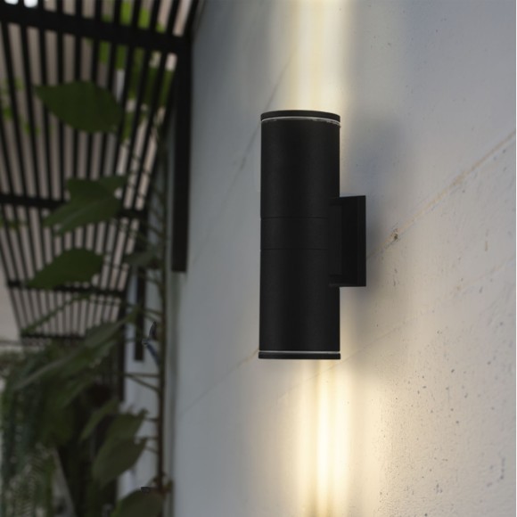 SL561.701.02 Светильник уличный настенный ST-Luce Серый/Серый LED 2*5W 4000K TUBO