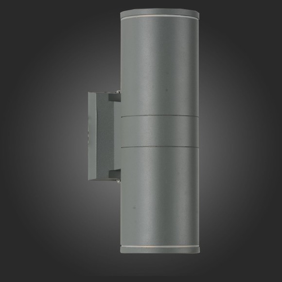 SL561.701.02 Светильник уличный настенный ST-Luce Серый/Серый LED 2*5W 4000K TUBO