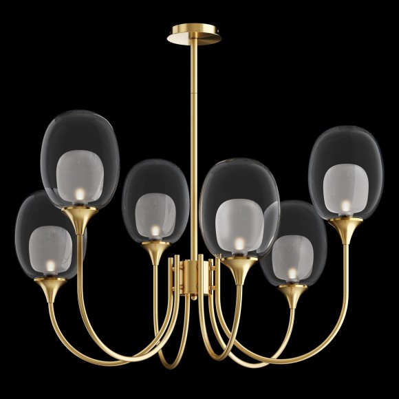 Люстра потолочная Maytoni MOD016PL-06BS Aura под лампы 6xE14 60W