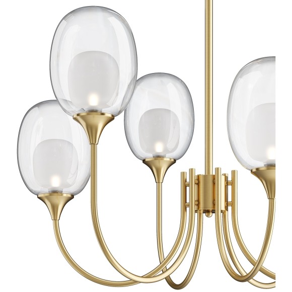 Люстра потолочная Maytoni MOD016PL-06BS Aura под лампы 6xE14 60W