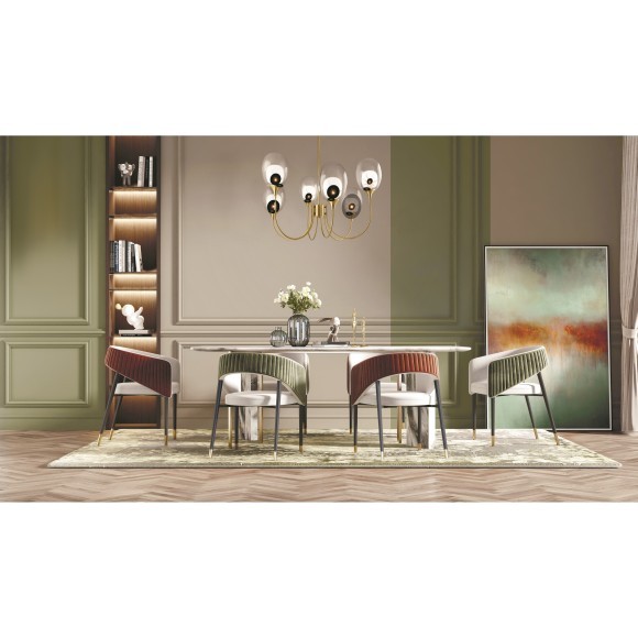 Люстра потолочная Maytoni MOD016PL-06BS Aura под лампы 6xE14 60W