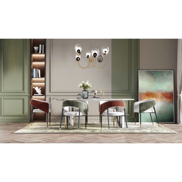 Люстра потолочная Maytoni MOD016PL-06BS Aura под лампы 6xE14 60W